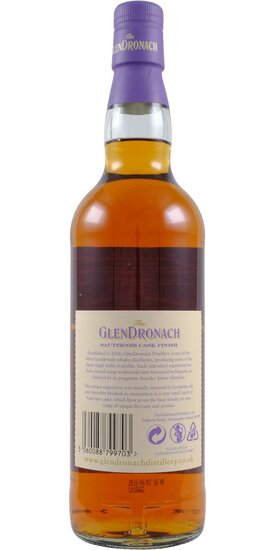 Glendronach 12Y 46.0%  Sauternes Cask Finish 2014