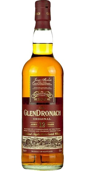 Glendronach 12Y 43.0% Original - Highland Single Malt Scotch Whisky