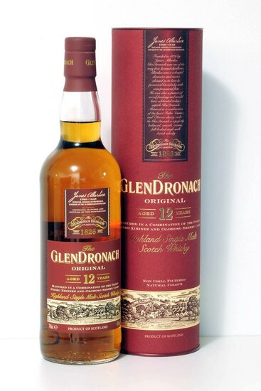 Glendronach 12Y 43.0% Original - Highland Single Malt Scotch Whisky