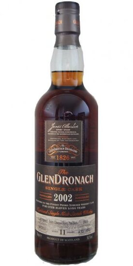 Glendronach 2002 54.1% Single Cask