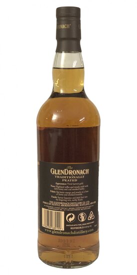 Glendronach Traditionally Peated 48.0% Pedro Ximénez, Oloroso Sherry & Port Casks
