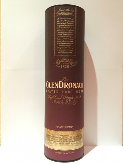 Glendronach Peated Port Wood 46.0% Port Pipe Finish