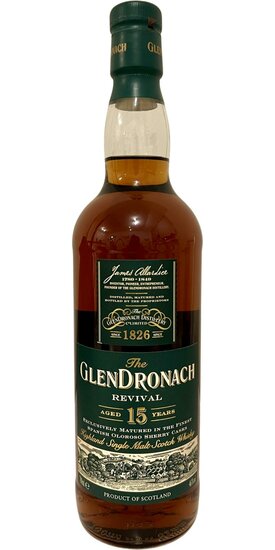 Glendronach 15Y Revival 2014 46.0%