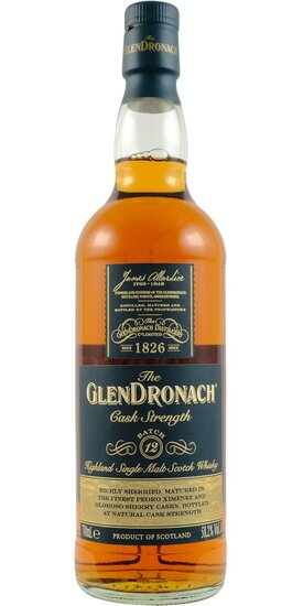 Glendronach Cask Strength 58.2% Batch 12