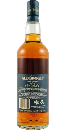 Glendronach Cask Strength 58.2% Batch 12