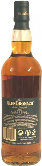 Glendronach Cask Strength 59.4% Batch 9