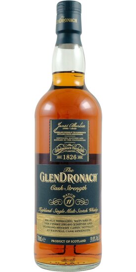 Glendronach Cask Strength 59.8% Batch 11