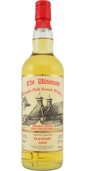 Old Pulteney 6Y The Ultimate 2008 van Wees 46.0%