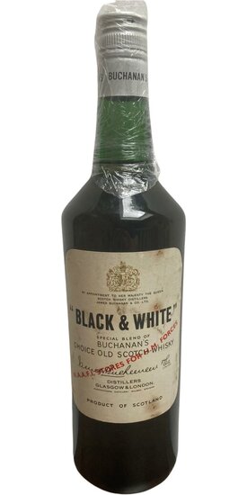 Black & White Special Blend 1960s