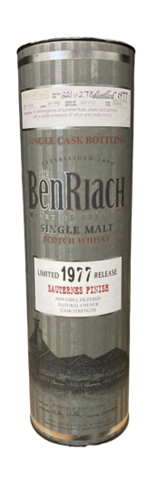 BenRiach 34Y Sauternes Cask Finish 44.2% 1977