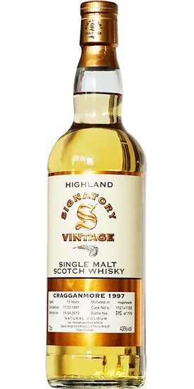 Cragganmore 13Y 1997 43.0% Signatory Vintage