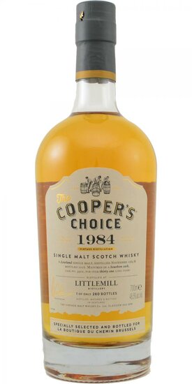 Littlemill 31Y 1984 The Vintage Malt Whisky Co Ltd 48.5% 