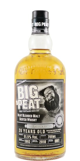 Big Peat  26Y 1992 Platinum Edition DL 51.5%
