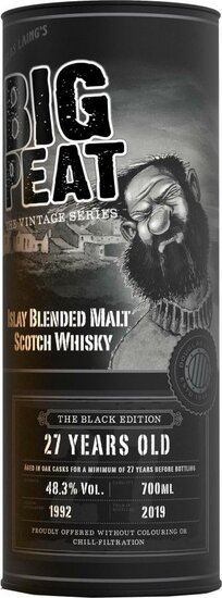 Big Peat  27Y 1992 Black Edition DL 48.3%