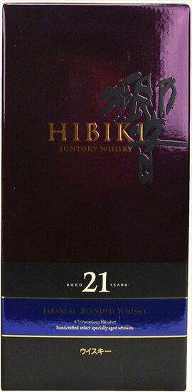 Hibiki 21Y Suntory Whisky 43.0%