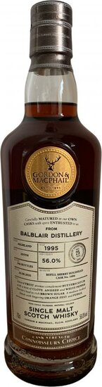 Balblair 25Y 1995 GM 56.0%