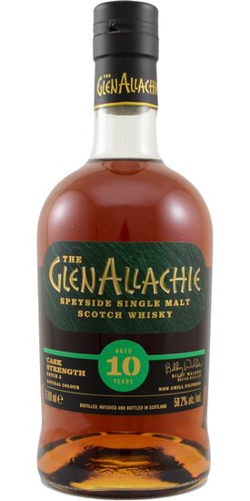 Glenallachie Cask Strength 58.2 % 10Y Batch 3