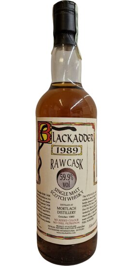 Mortlach 1989 13Y 59.9% Blackadder