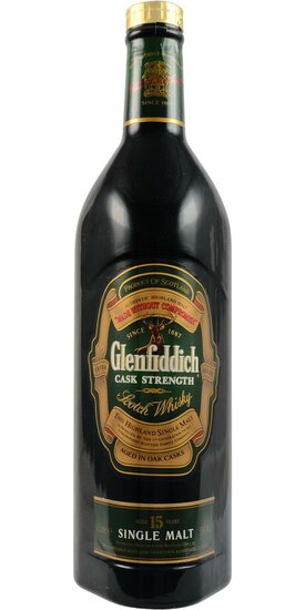Glenfiddich 15Y Cask Strength 1990s 51.0% 1L