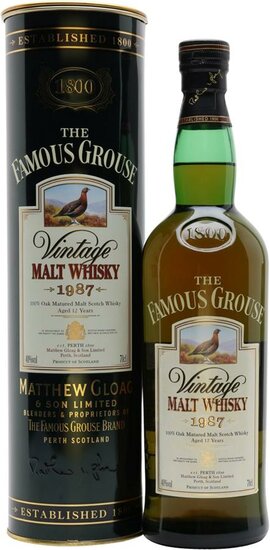 The Famous Grouse 12Y 1987 40.0%