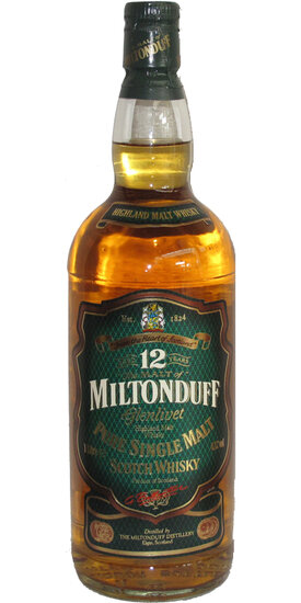 Miltonduff 12Y Pure Single Malt 43.0% 1L