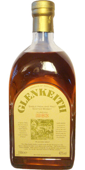Glen Keith 1983 10Y 43.0% 1L