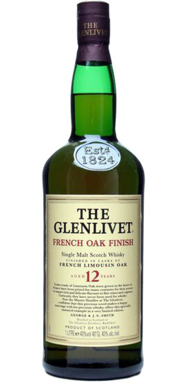 Glenlivet 12Y French Oak Finish 40.0% 1L