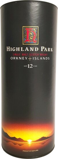 Highland Park 12Y Dumpy Bottle 43.0% 1L