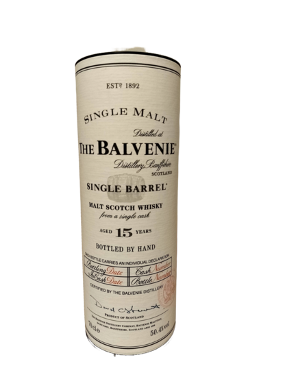 Balvenie 15Y 1985 Single Barrel Bottled By Hand 50.4%