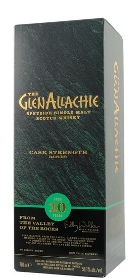 Glenallachie 10Y Cask Strength 58.1 % Batch 9