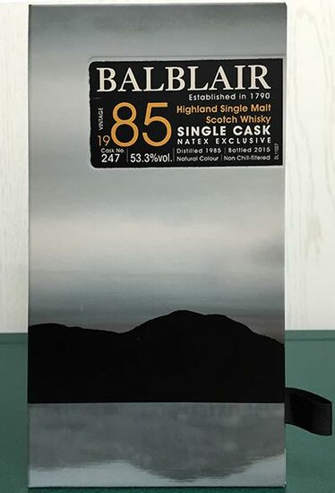 Balblair 30Y Single Cask 1985 53.3%