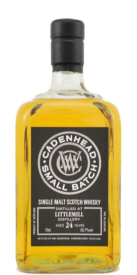 Littlemill 24Y 1990 Cadenhead's 53.7% 