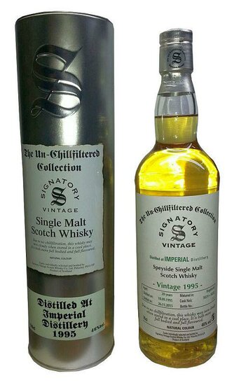 Imperial 20Y Signatory Vintage 1995 46.0%