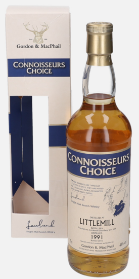 Littlemill 19Y 1991 Gordon & MacPhail 43.0% 