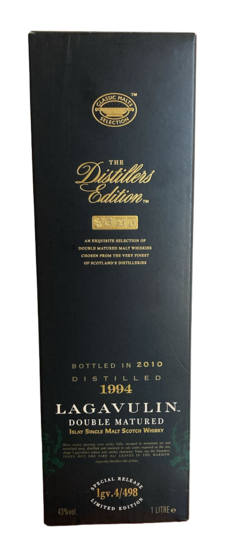Lagavulin 1994 The Distillers Edition 4/498 43.0% 1L