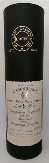 Hazelburn 8Y Sherry 2005 Bond Reserve Cadenhead's 57.4%