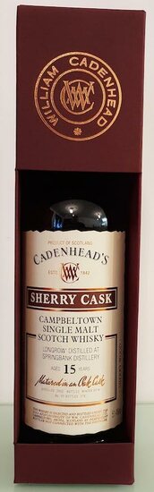 Longrow 15Y Sherry 2002 Wood Range Cadenhead's 51.4%