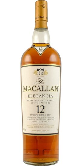 Macallan 12Y Elegancia 40.0% 1L