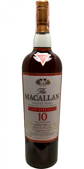Macallan 10Y Cask Strength 58.7% 1L