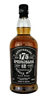 Springbank 175th Anniversary 46.0% 