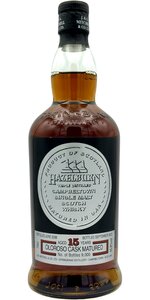 Hazelburn 15Y Oloroso Cask Matured 55.8 % 2008