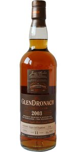 Glendronach 11Y Single Cask 2003 54.2 %