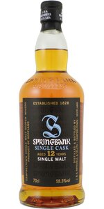 Springbank 12Y Single Cask 2003 58.3% 