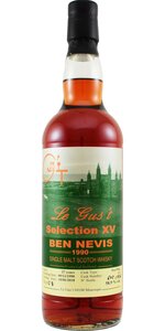 Ben Nevis 27Y Selection XV 1990 LEG 58.9%