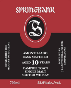 Springbank 10Y Amontillado