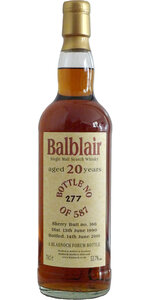 Balblair 20Y 1990 Bladnoch Forum 53.7%