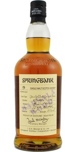 Springbank 9Y Wood Expressions 1996 58.0%