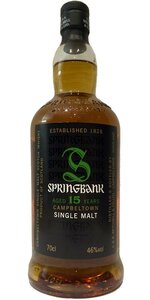 Springbank 15Y 2015 15442 46.0%