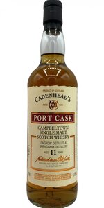 Longrow 11Y Wood Range Port Cask 2007 Cadenhead's 57.8%