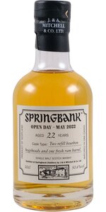 Springbank 22Y Open Day May 2022 50.6%